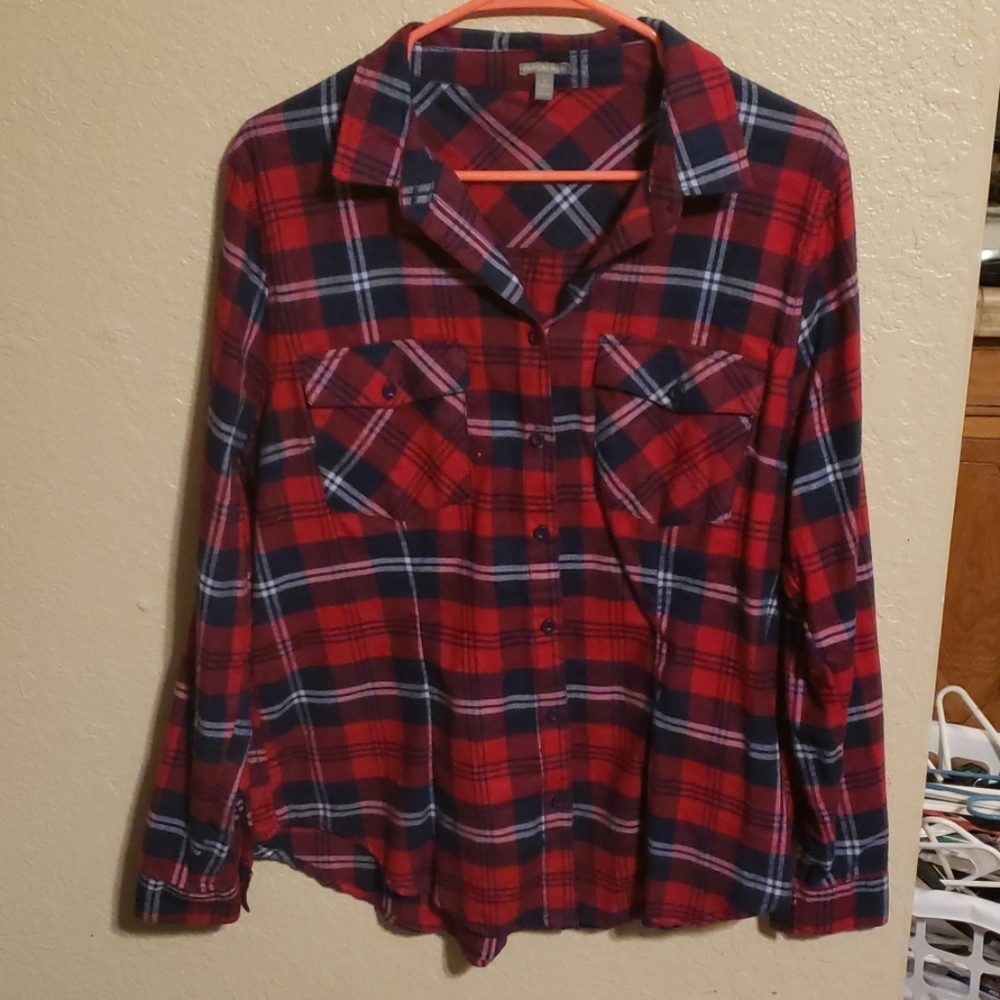 Plaid Tunic